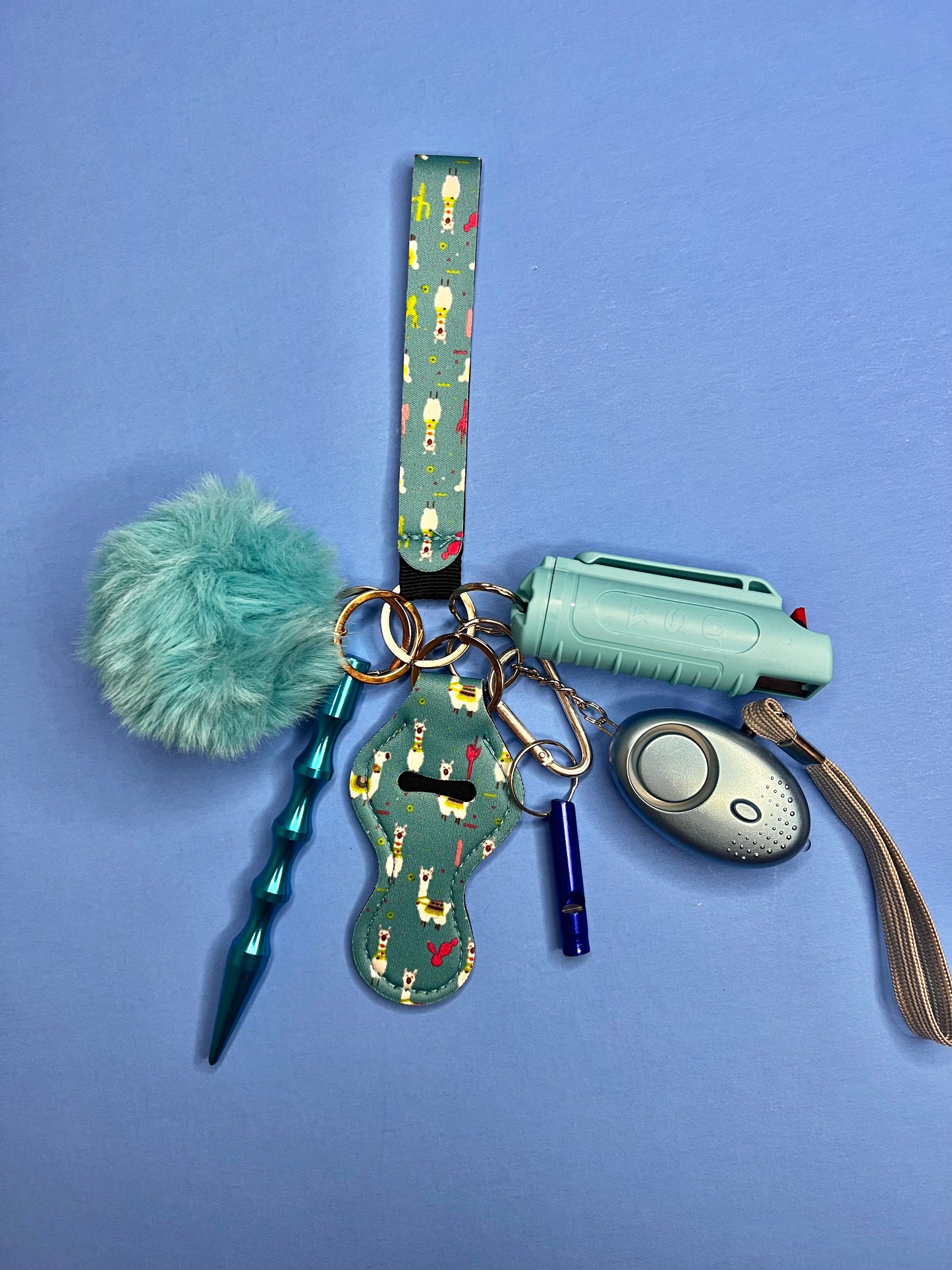 Patterned keychains